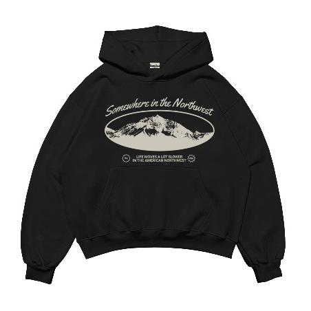 PERRYFOYE - NORTHWEST Oversize Boxy Hoodie / Boxy Hoodie / Oversize Boxy Hoodie