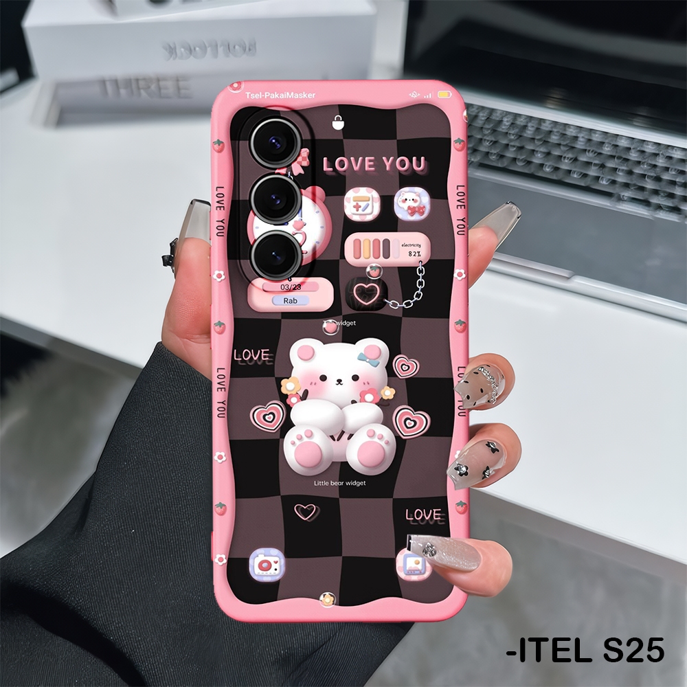 Softcase ITEL S25 ล่าสุด 2025 เคส HP Itel S25 - Itel s25 Ultra - Itel S25 Ultra Casing HP Terbaru Mo