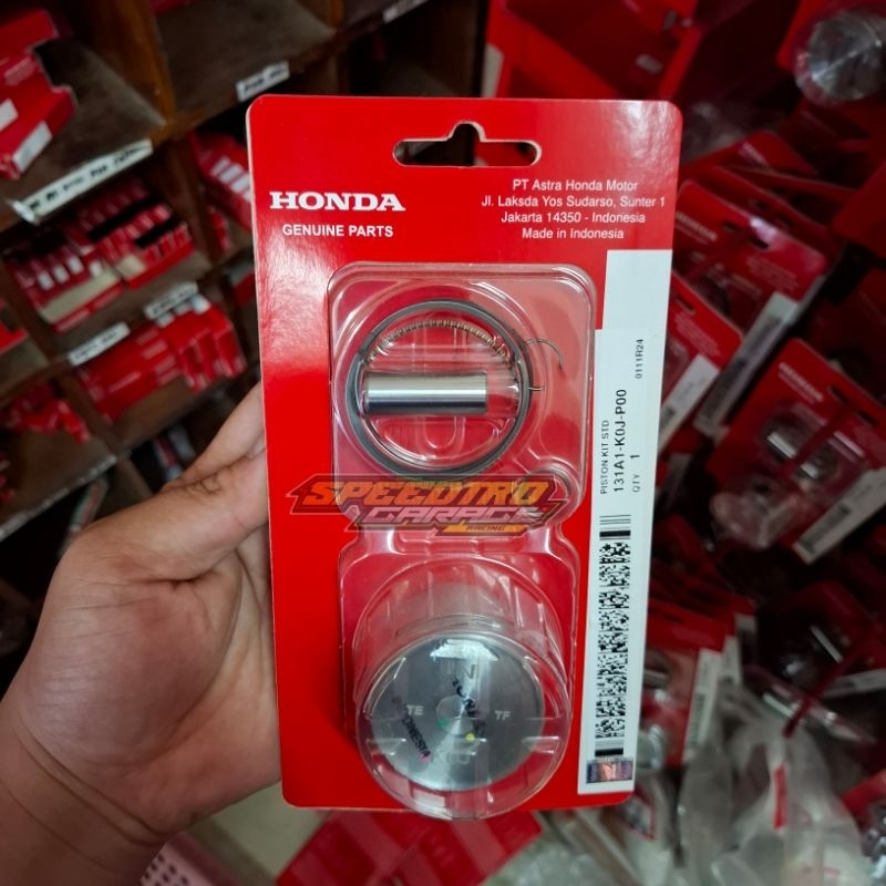 PISTON KIT MOTORCYCLE HONDA GENIO BEAT LED SCOOPY K2F (2020)-2024) 131A1-K0J-P00