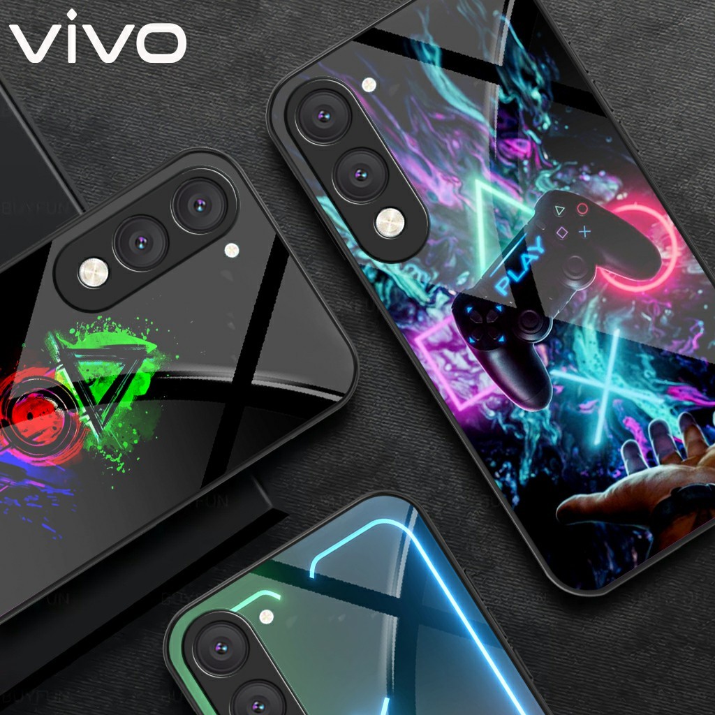 Softcase Glass Case Vivo Y04 4G ล่าสุด 2025 Vivo Y04 4G เคสมือถือ - อุปกรณ์โทรศัพท์มือถือ - Vivo Y04