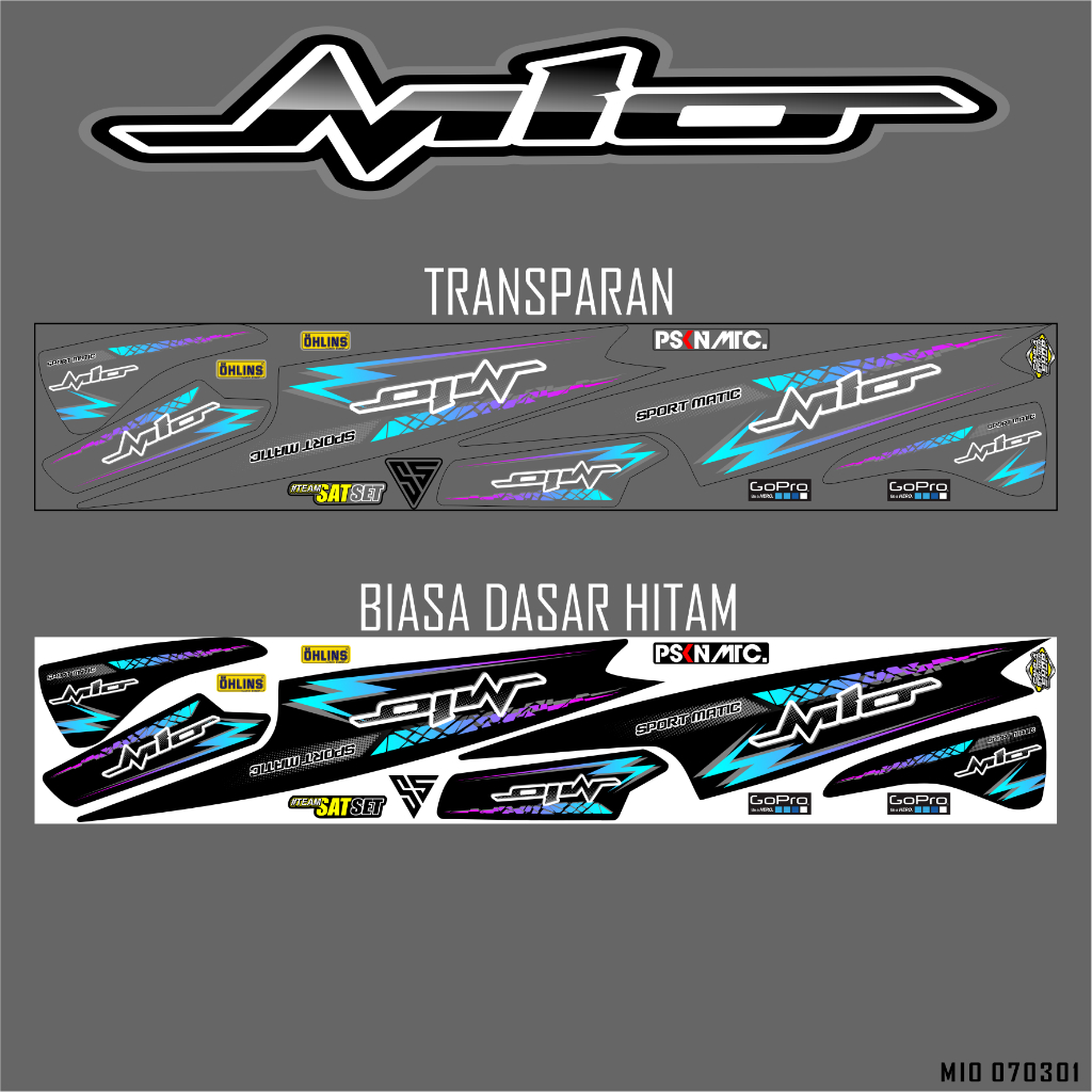 STRIPING VARIATIONS สําหรับ OLD MIO MOTORCYCLE, COOL, SIMPLE, ใหม่ล่าสุด MIO OLD ราคา ถูกที่สุด ดีลบีเคเค แกลเลอรีภาพที่ 6