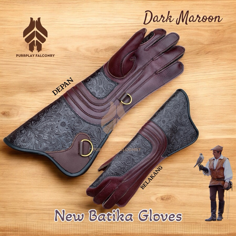 รุ่นใหม่ Merlin Batika | ถุงมืออีเกิ้ล | ถุงมือนกเหยี่ยว พรีเมี่ยม