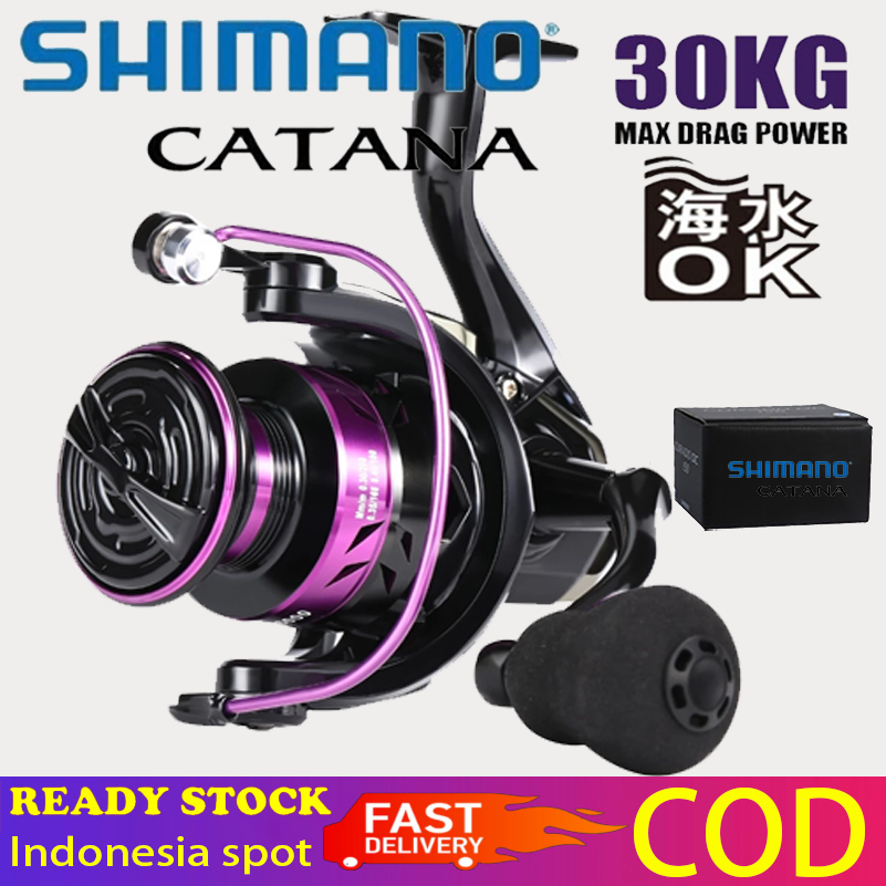 SHIMANO อู่ ชิมาโน่ รอกตกปลาโลหะ แรงม้า1000 - 7000 (ในสต็อกอินเดีย)/รอกตกปลา30กิโลกรัมลากสูงสุดที่แข