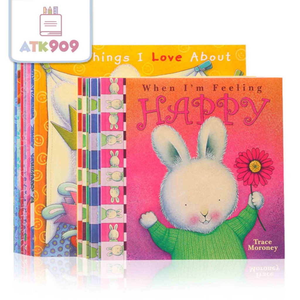 ATK909 The Things I Love Series โดย Trace Moroney Childrens Feeling Book หนังสือเด็ก เกี่ยวกับความรู