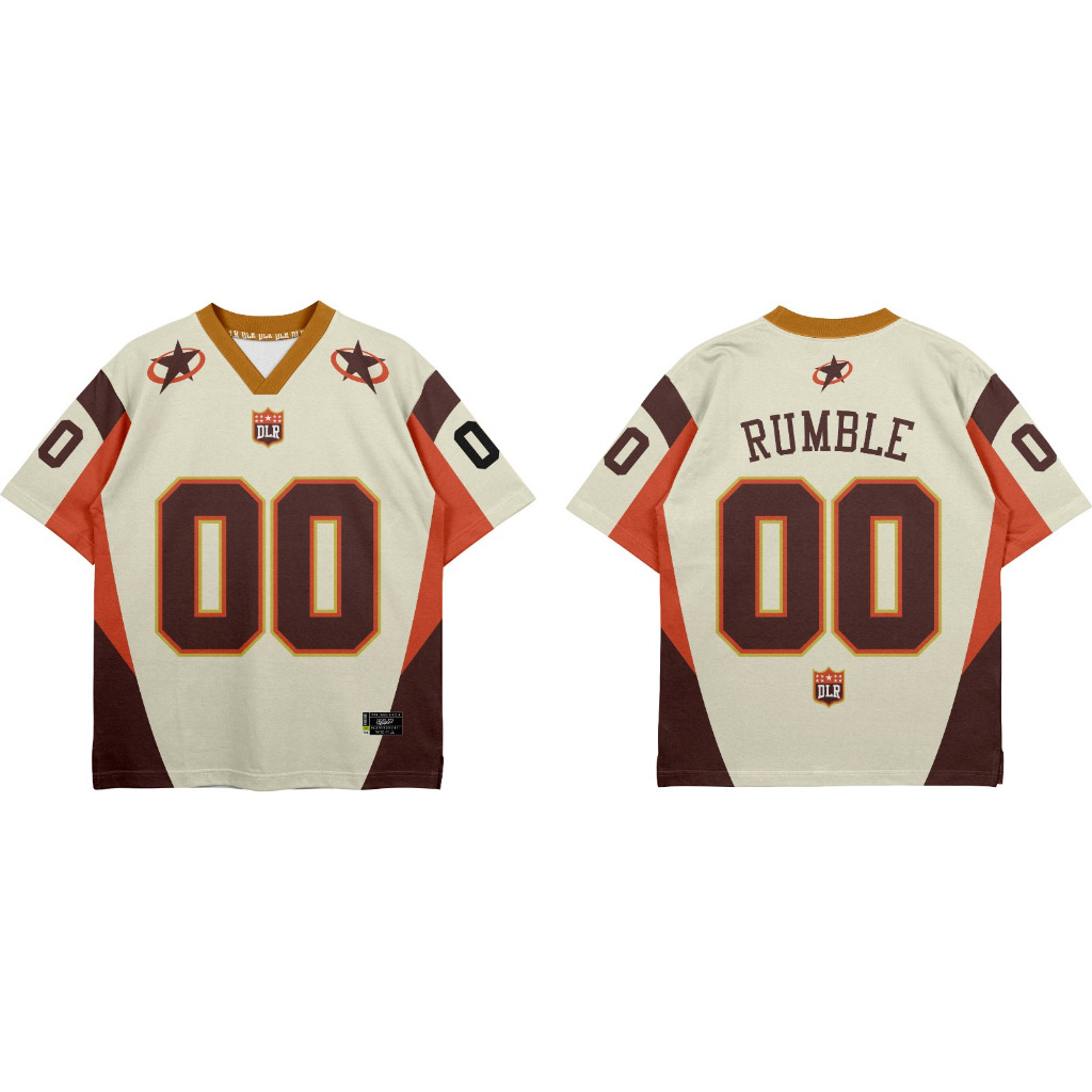 Rumble 00 Streetwear Jersey / Oversize Jersey / Ribby Jersey / hockey / Waffle / retro vintage / spo