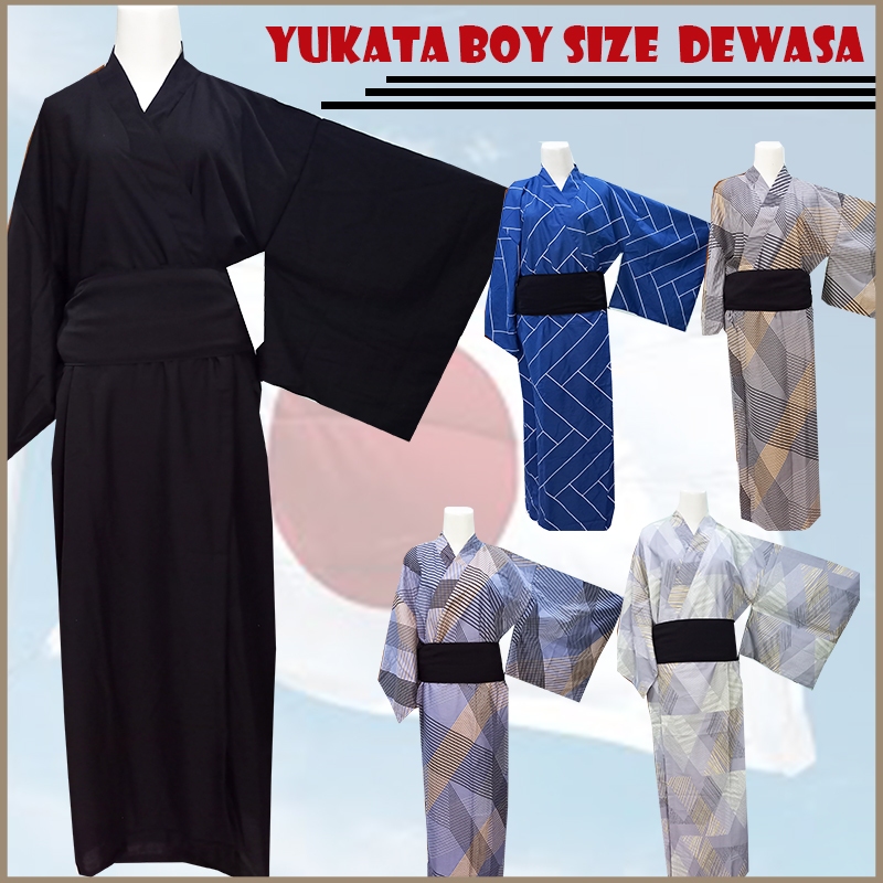 YUKATA / KIMONO FOR ADULT MEN / PLEASE READ DESCRIPTION - Yukata Kimono Japan CAN BE SOLD INDIVIDUAL