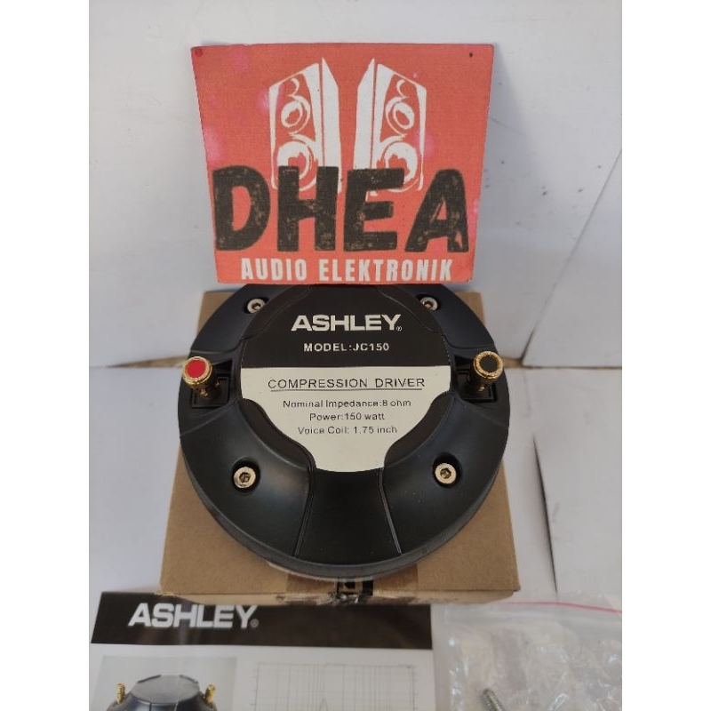 Ashley JC150 JC Tweeter Driver Original AshleyJC 150 Tweeter VC 1.75 นิ้ว Bolt รุ่น 300 วัตต์