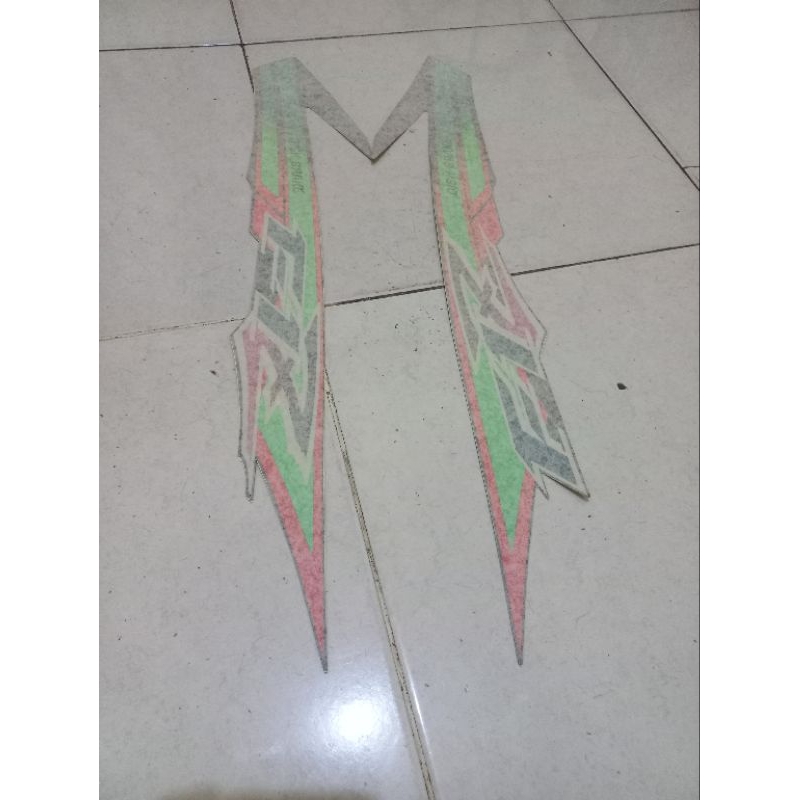 Original Yamaha F1 F1z Fiz Striping Sticker