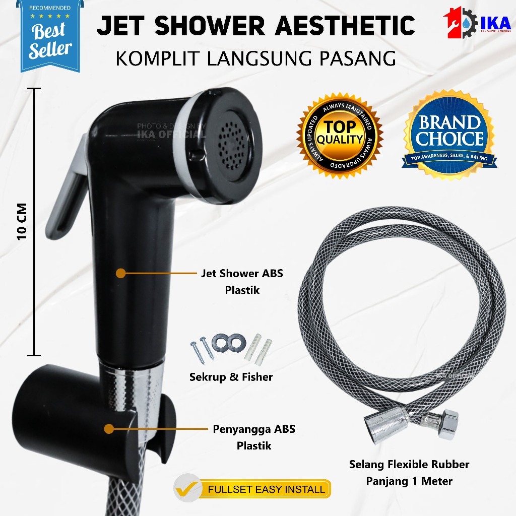 JET SHOWER BLACK Jet Shower BLACK ABUS / Shower Cebok / Sower Bidet