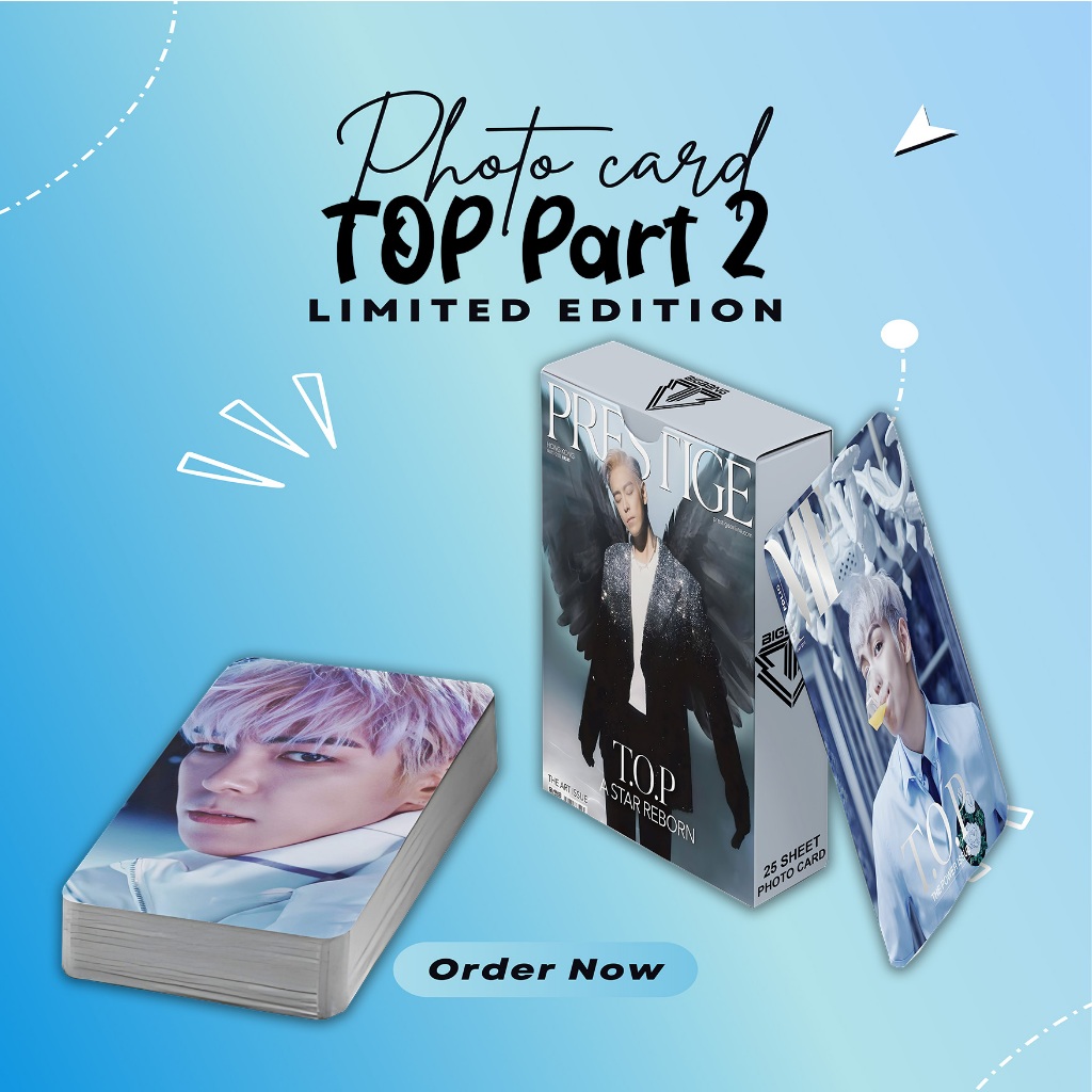 ชุดโฟโต้การ์ด TP BIGBANG PART 2 PREMIUM 25 แผ่น ฟรีกล่อง