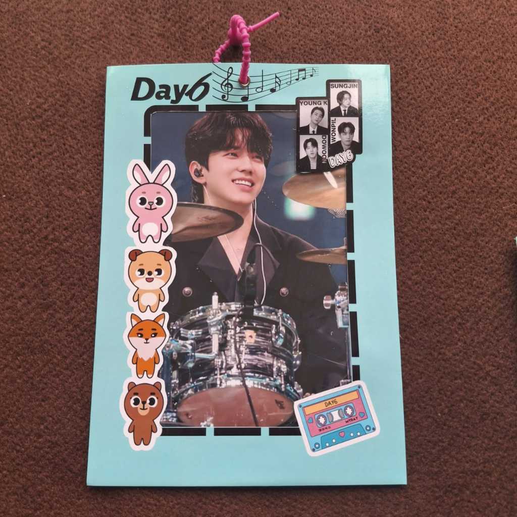 ที่ใส่การ์ด Jumbo DAY6 DAY 6 แคปซูลขนาดใหญ่ ฟรี PHOTO