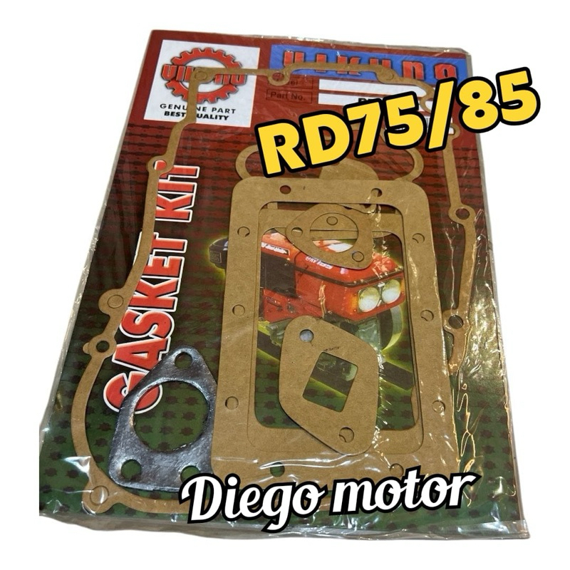MESIN RD75 RD85 ชุดปะเก็นครบชุดสําหรับเครื่องยนต์ดีเซลคูโบต้า