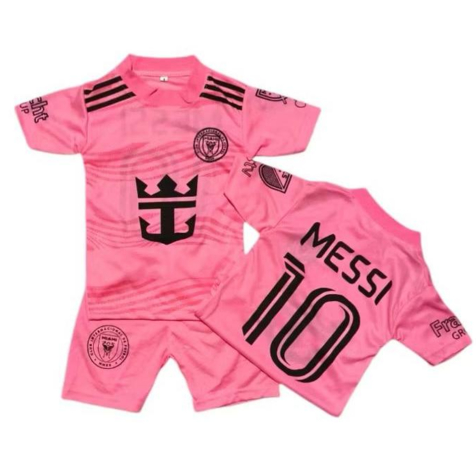 ใหม่ล่าสุด MIAMI KIDS FOOTBALL SHIRT SET/MACHS MESSI KIDS FOOTBALL SHIRT JERSEY/MELO MESSI KIDS FOOT ON
