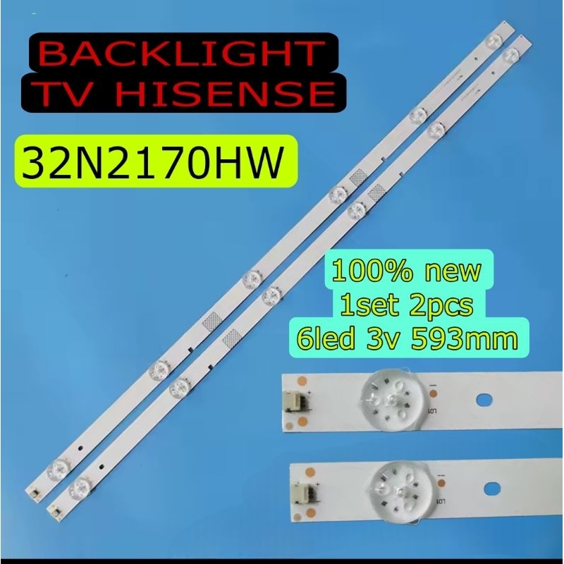 LED BL BACKLIGHT ทีวี HISENSE 32N2170HW 32N2170