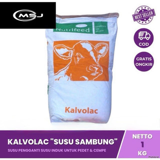Kalvolac nutrifeed 1kg | Pengganti Susu Induk Anti Diare Anti Mencret Untuk Sapi Kambing dan Domba