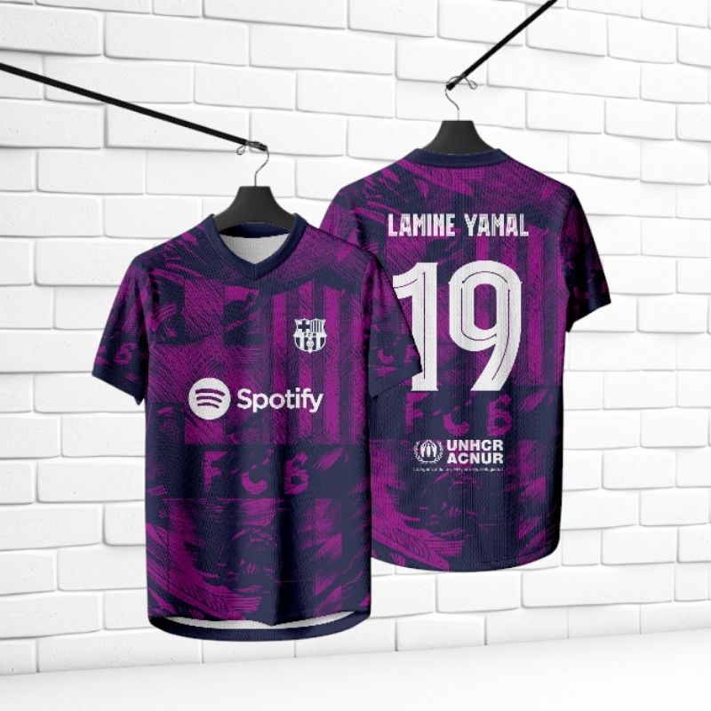 Barcelona 2024 2025 เสื้อฟุตบอล Lamine Yamal