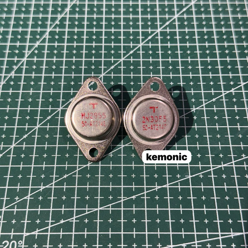 ทรานซิสเตอร์ 1 ชิ้น 2N3055 2N 3055 + MJ2955 MJ 2955 TOSHIBA - Mj2955 Toshiba