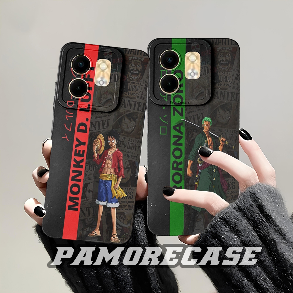 HP Infinix Smart 9 / Hot 50i 4G 2024 Softcase ตัวป้องกันกล้องแบบยืดหยุ่น Cool Anime Motif