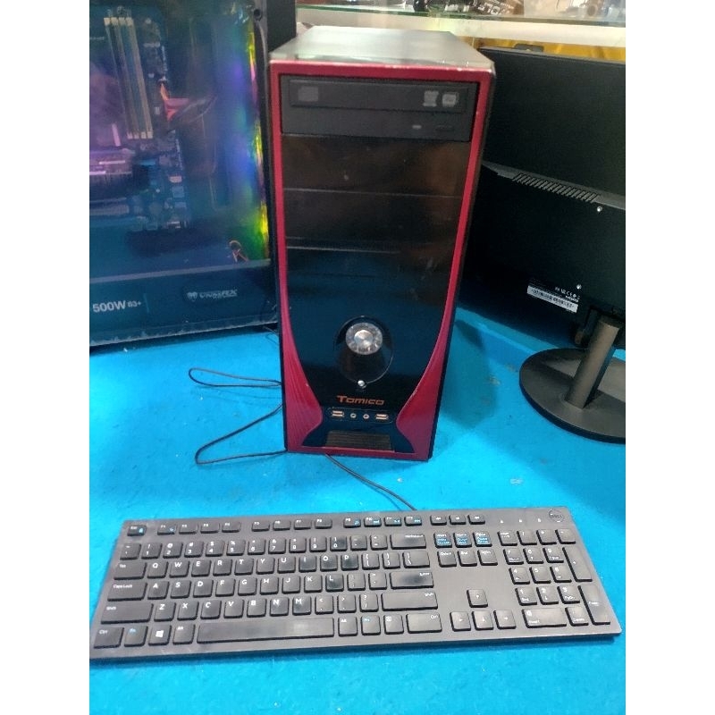 คอมพิวเตอร์ PC i3 Gen4 8/120 SSD HDMI USB 3.0 EARN เพื่อเลือกการออกแบบการทํางานที่บ้าน EDIT เกม LIGH