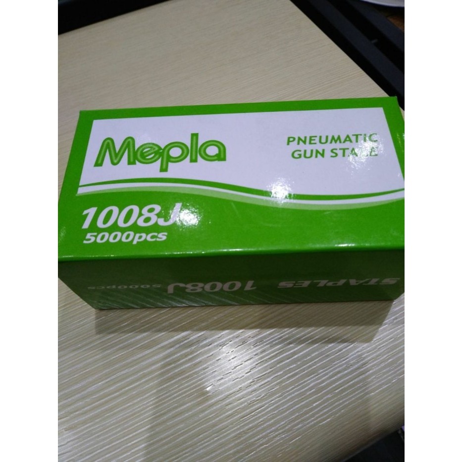 ลวดเย็บกระดาษ HIJAU สีเขียว 1008J / Meppa 1008 J