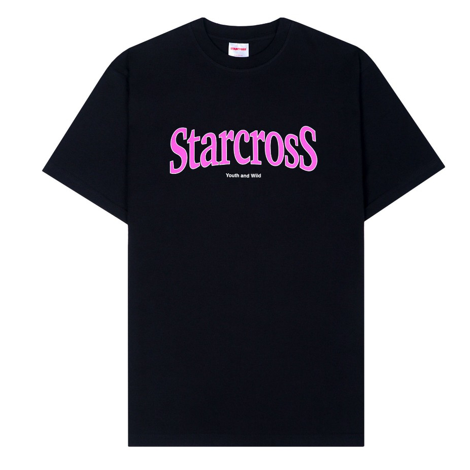 เสื้อยืดผู้ชาย STARCROSS - YNW STRCRS 2 - สีดํา
