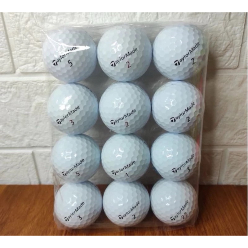 แพ็คเกจลูกกอล์ฟ TP5 TP5X เกรด B ธรรมดา 12 ชิ้น