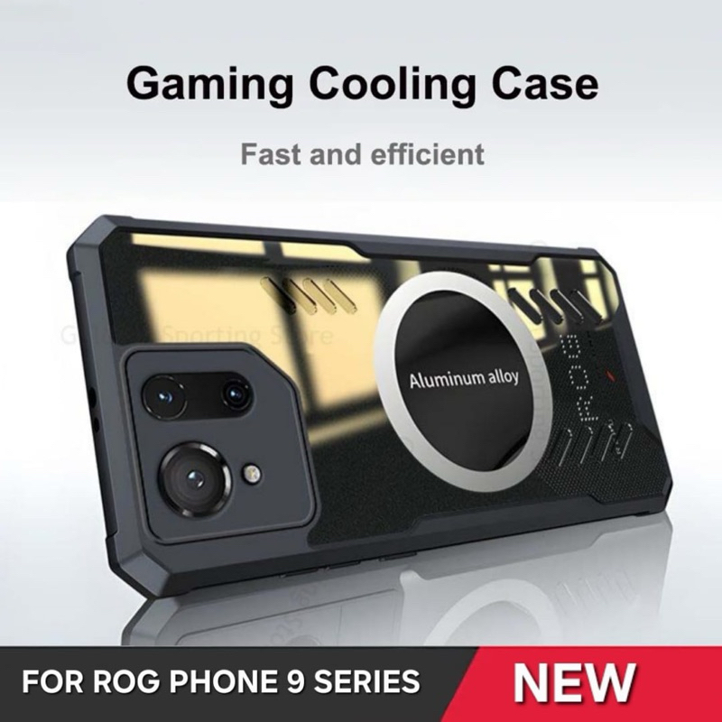 Asus ROG Phone 9 FE/9 Pro Gaming Cover Case การกระจายความร้อน