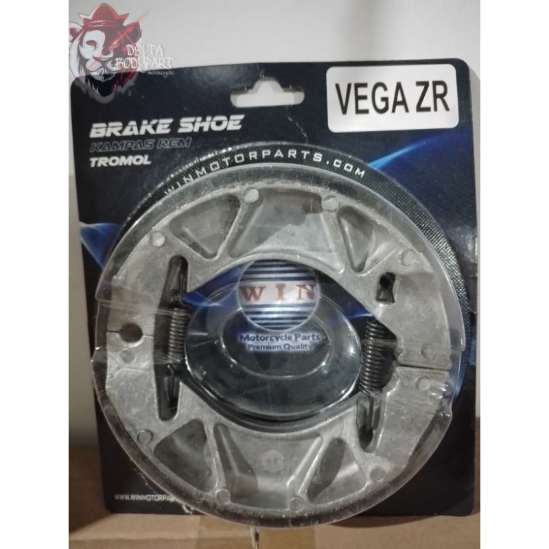 ผ้าเบรกหลัง VEGA ZR-MIO-JUPITER MX-MIO SOUL-MIO M3-MIO J-SOUL GT-VEGA NEW (WIN)