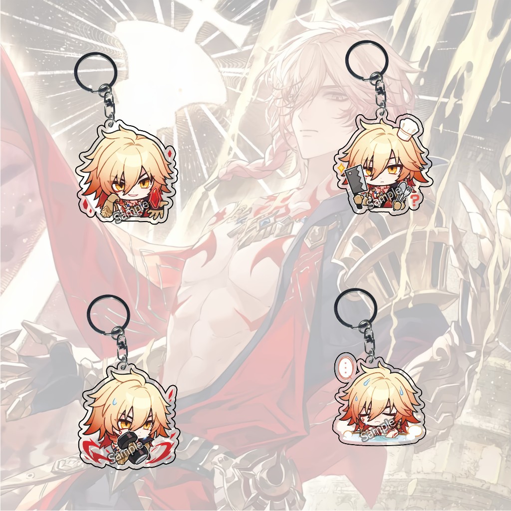 GANTUNGAN Honkai Star Rail Mydei Keychain - HSR Games พวงกุญแจอนิเมะ - ของที่ระลึก - ล่าสุด