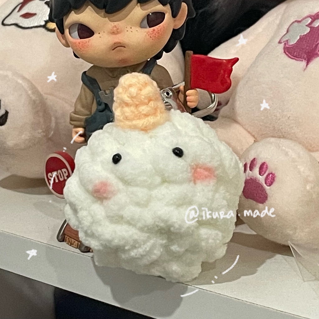 Gantungan ORV พวงกุญแจโครเชต์/ ORV ที่แขวนถัก