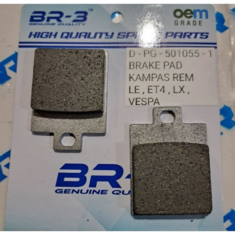 ผ้าเบรกหน้า MATTIC PIAGIO PRIMAVERA SPRINT LX LXV S ZIP BR-3