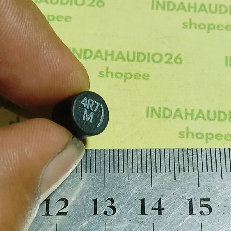 4R7 d9x8.5 มม. 4.7uh ตัวเหนี่ยวนําไฟคงที่ 4.7uh ขดลวดเหนี่ยวนํา 4r7