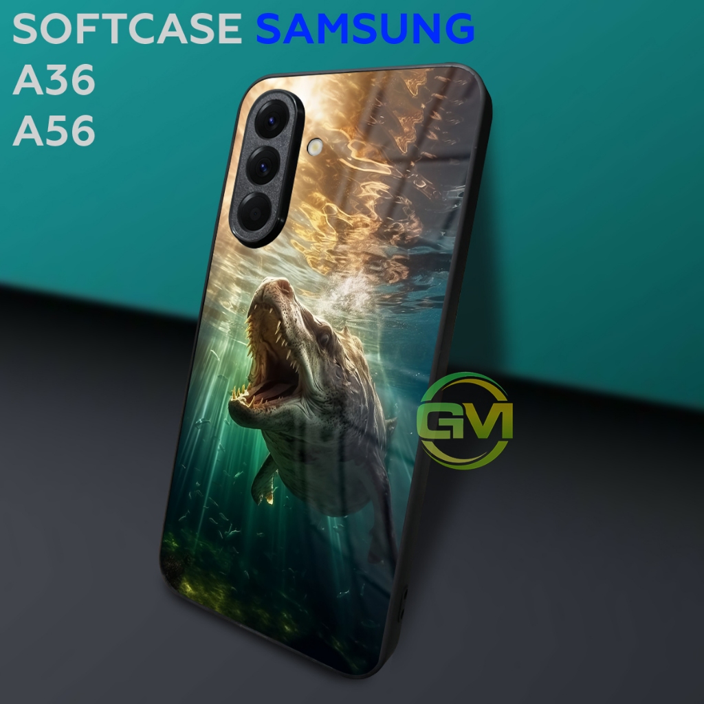 GM59 Softcase Glitter Samsung A26 |A36 | A56 5G | เคสซิลิโคนเคลือบเงา | ปลอกซัมซุง | มิก้า