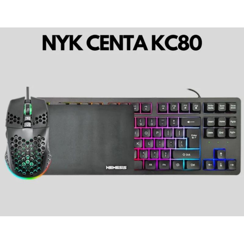 NYK CENTA KC-80 RGB KEYBOARD COMBO MOUSE