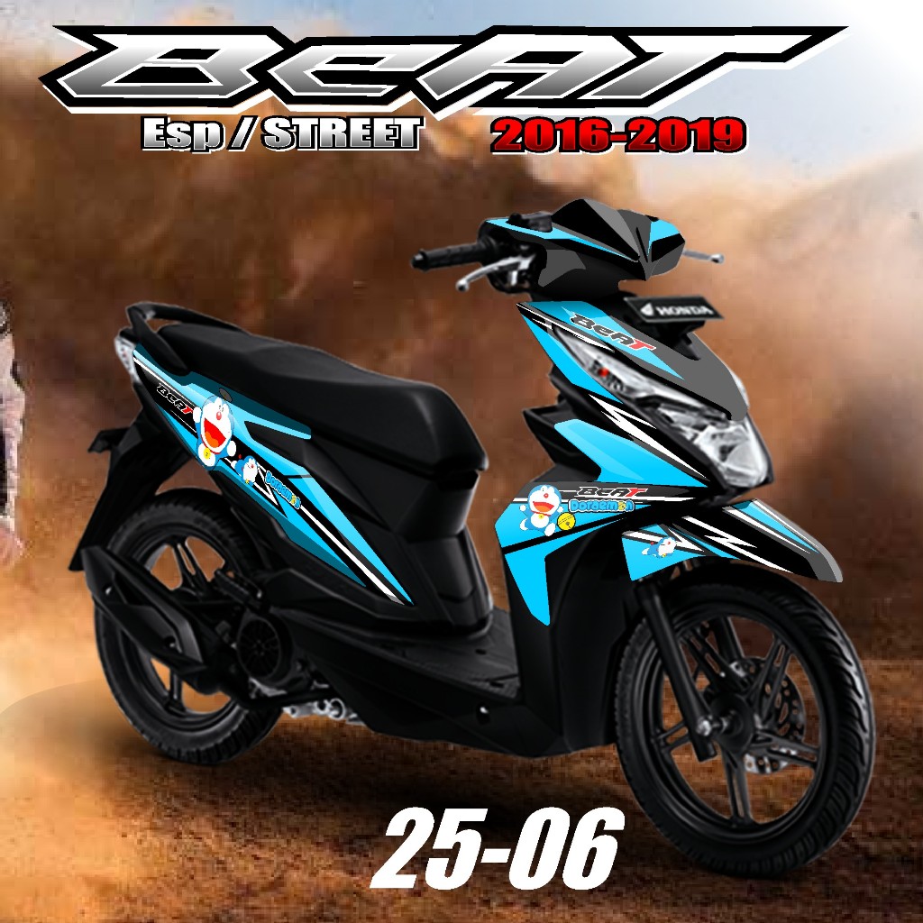 ใหม่ล่าสุด DECAL STICKER BEAT ESP/STREET 2016 2017 2018 2019 BEAT ESP/STREET FULL BODY BEAT ESP/STRE
