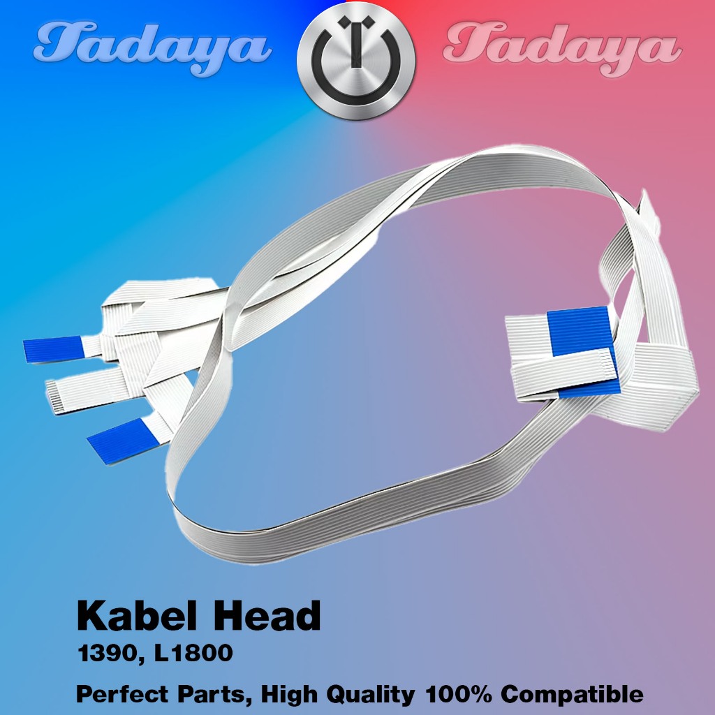 ยืดหยุ่น L-1800 1390 หัว/สายยืดหยุ่น L1800 L1390 หัวพิมพ์แบบยืดหยุ่นเข้ากันได้กับ Epson L1800 1390 เ