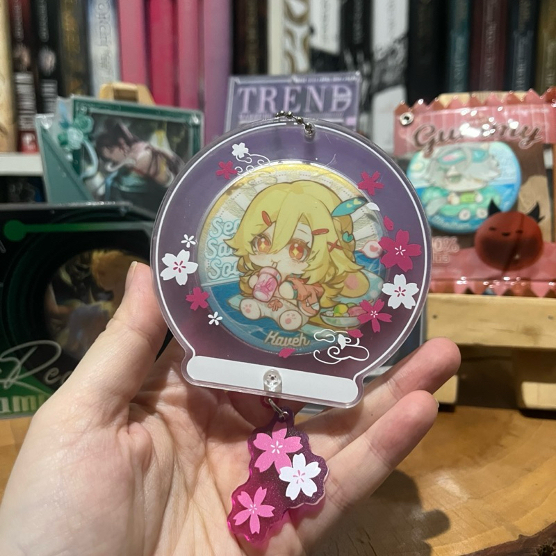 Display Badge Casing Case พวงกุญแจอะคริลิค Photocard Holder Love & Deepspace Zayne Rafayel Sylus Xav