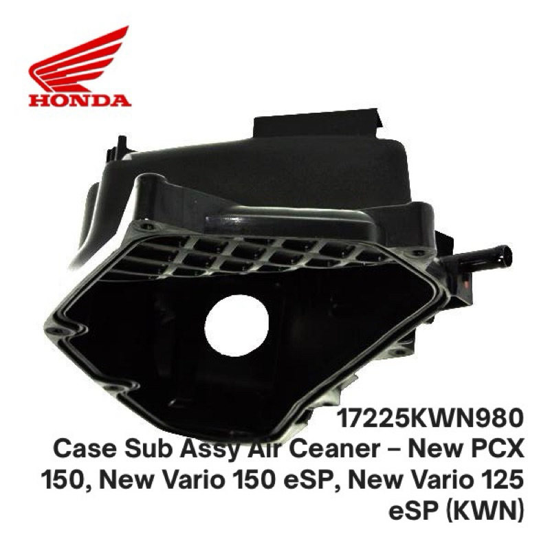 17225KWN980 Case Sub Assy Air Ceaner New PCX 150, New Vario 150 eSP, New Vario 125 eSP (KWN)