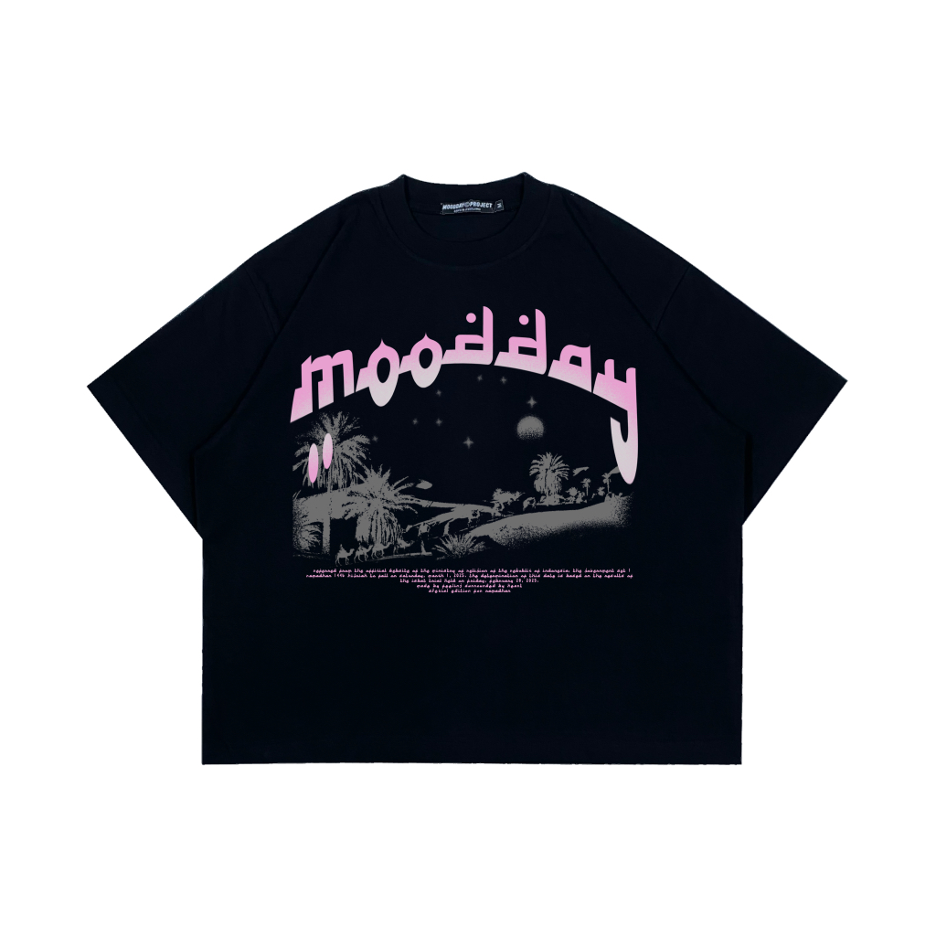 CROP BOXY TEE CROP BOXY เสื้อยืด KAREEDOM MOODDAY PROJECT