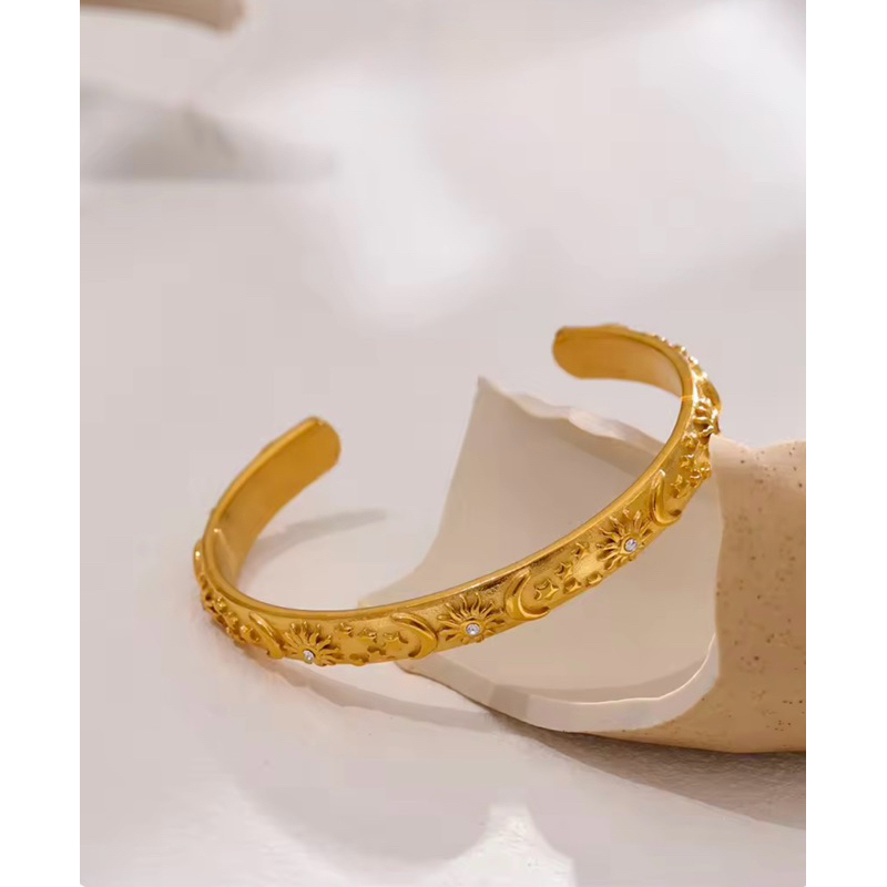 กําไลข้อมือ Eirene - Stainless Steel (เคลือบ PVD ทองแท้ 18K)