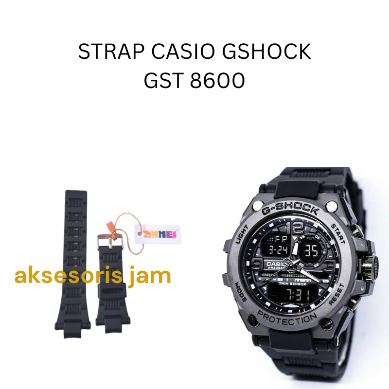 G SHOCK STRAP GST8600 GST-8600 GST 8600