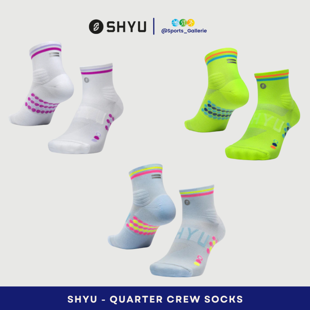 ถุงเท้าลูกเรือ SHYU Quarter