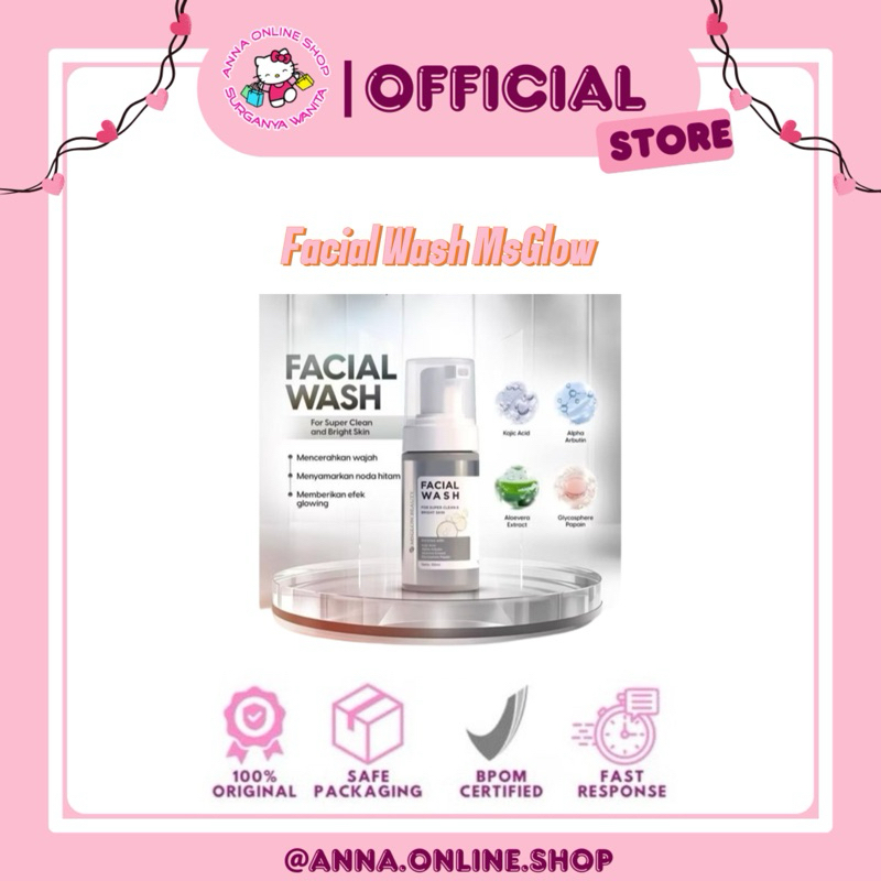 Msglow Facial wash**