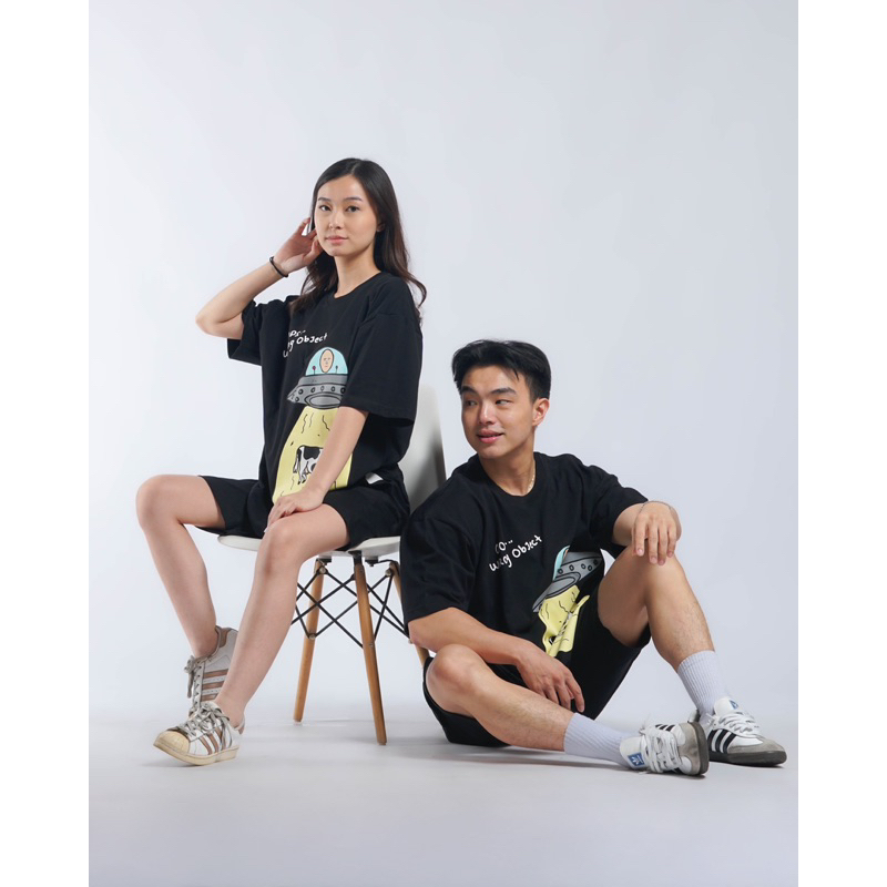 Jack&Russel - เสื้อยืดขนาดใหญ่ UFO แบบถอดได้ (รุ่น Russel)