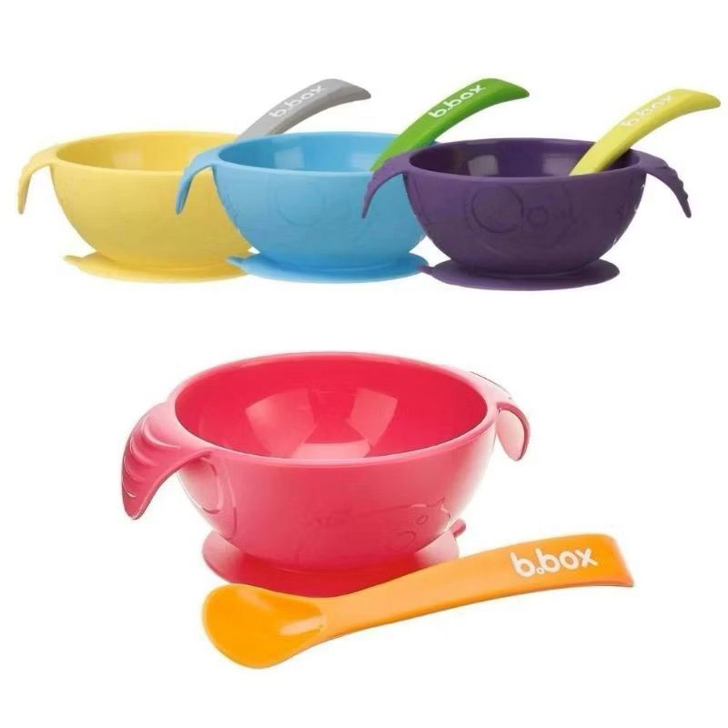 BBox B Box Silicone Bowl & Spoon All Color Variants All Color bbox ช้อนและชาม bbox