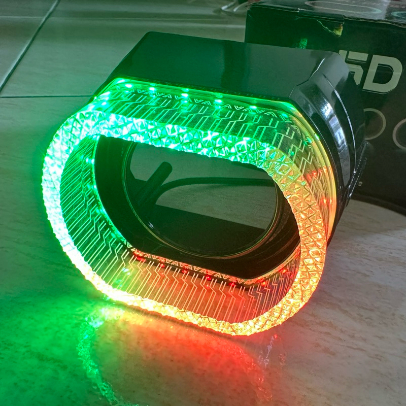 Shroud Proji Bi Led 2.5 นิ้ว 5D BMW matrix RGB Bluetooth 210 โหมด