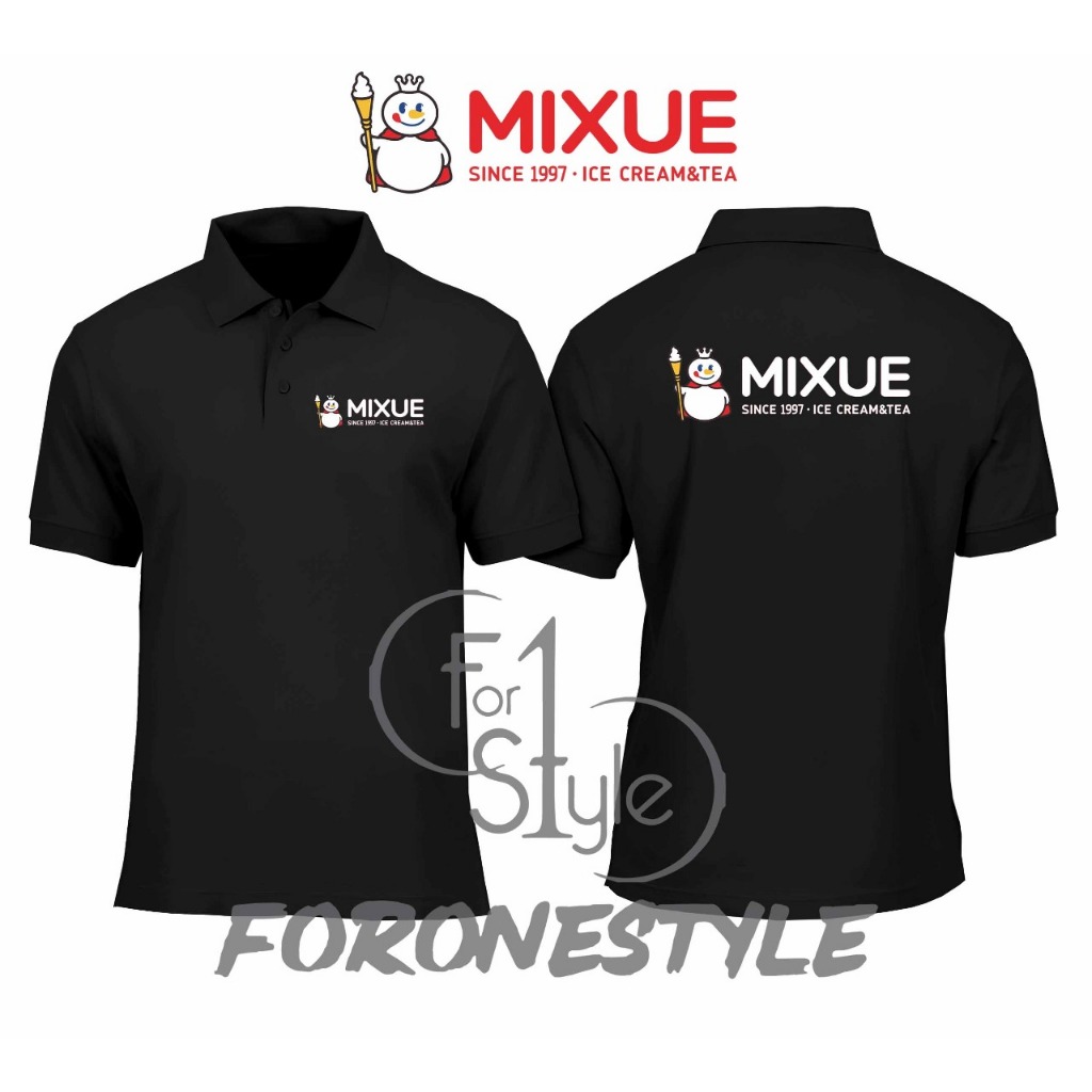 MIXUE COLLAR POLOSHIRT - MIXUE COLLAR POLO - MIXUE POLO
