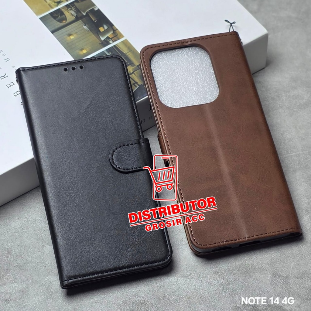 REDMI NOTE 14 4G REDMI NOTE 14 5G FLIP LEATHER CASE SWALLOW REDMI NOTE 14 4G REDMI NOTE 14 5G SBK