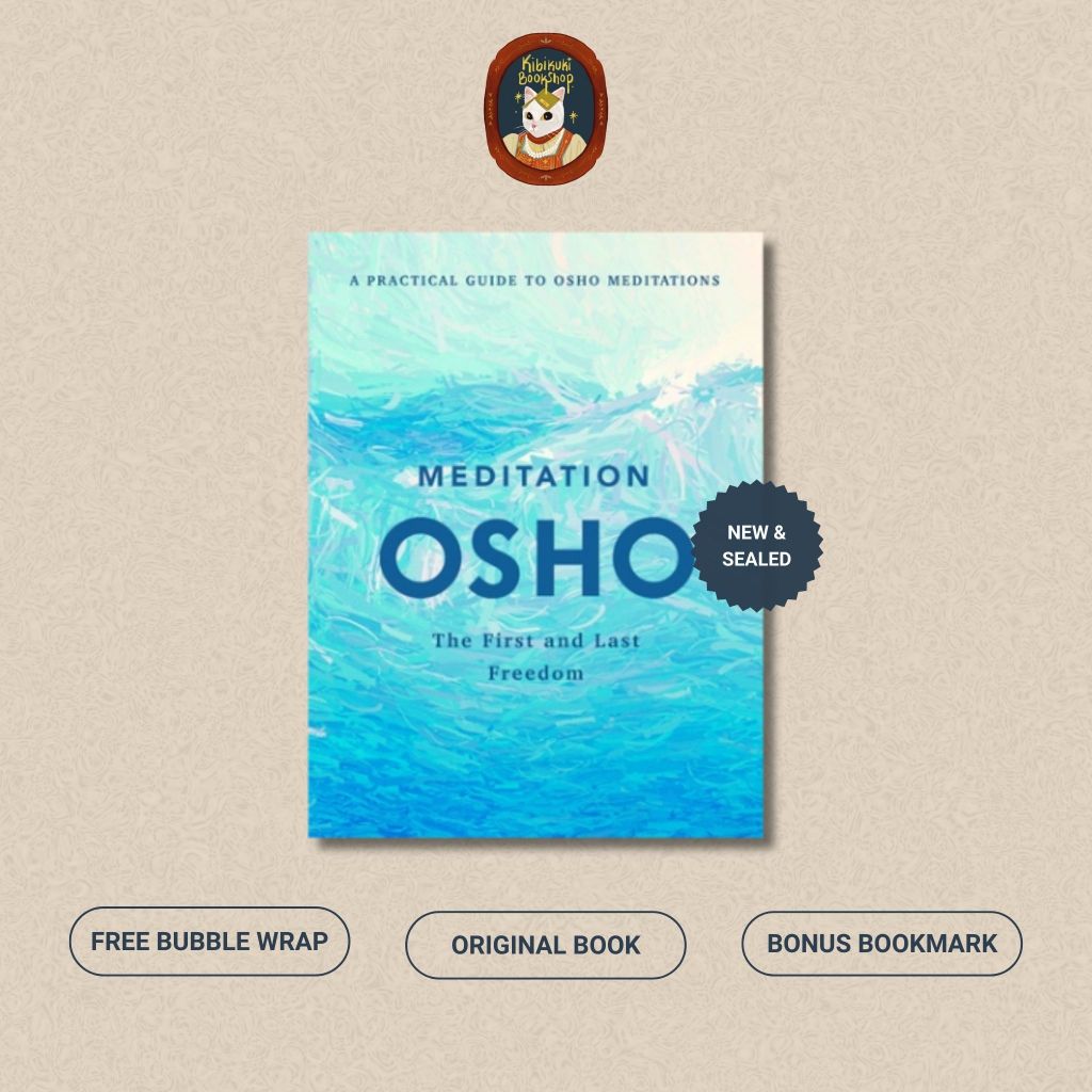 หนังสือ Osho ฝึกสมาธินําเข้า: เสรีภาพครั้งแรกและสุดท้ายโดย Osho (ปกแข็งต้นฉบับ)