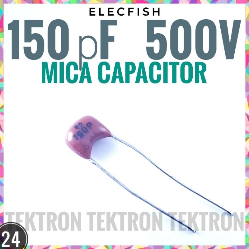 Elecfish MICA 150pF 500V Mika Capacitor 151 150 pF Audiophile
